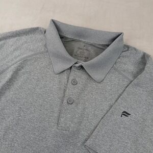 Fabletics XL Mens Polo Shirt Stretch Performance 21x28 Fits A Small